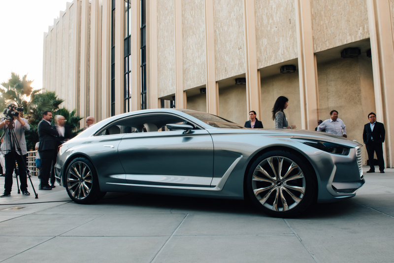 Illustration for article titled The Hyundai Vision G May Be The Fanciest, Hottest Hyundai Ever